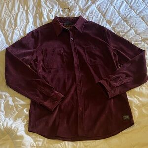 Original Weatherproof Vintage Maroon Button Down